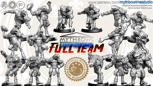 Amphibians Fantasy Football Team  - RN Studios Mythbowl