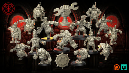 Dwarf 'The Sewer Guard' Fantasy Football Team - TLM