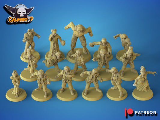 Bram stoker Inspired Vampire Fantasy Football Team - Calaverd