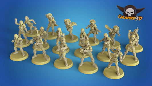 Greek styled Amazon Fantasy Football team - Calaverd