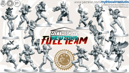 Amazon Newzons Fantasy Football Team  - RN Studios Mythbowl