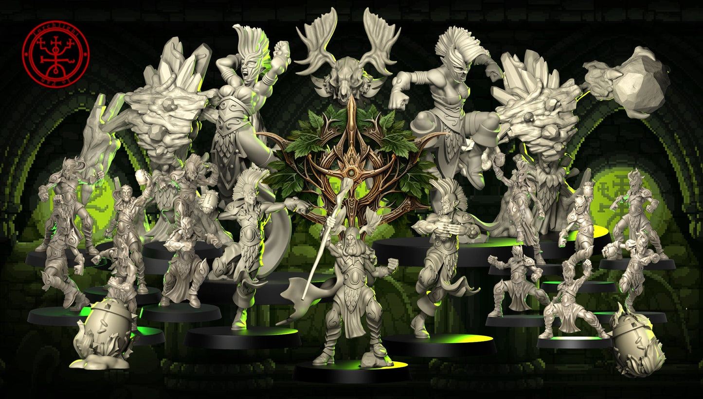 Wood Elves Thornwood Thrashers Elf Fantasy Football Team TLM