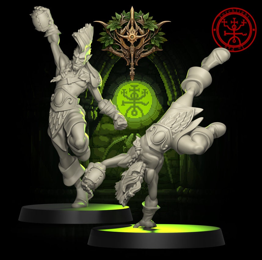 Wood Elves Thornwood Thrashers Elf Fantasy Football Team TLM