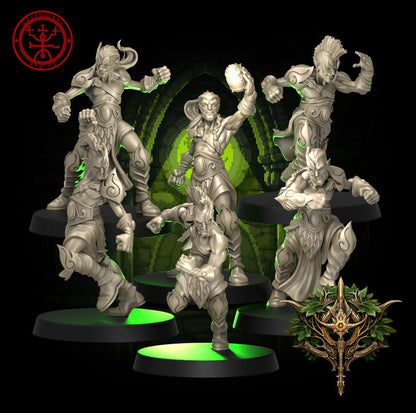 Wood Elves Thornwood Thrashers Elf Fantasy Football Team TLM