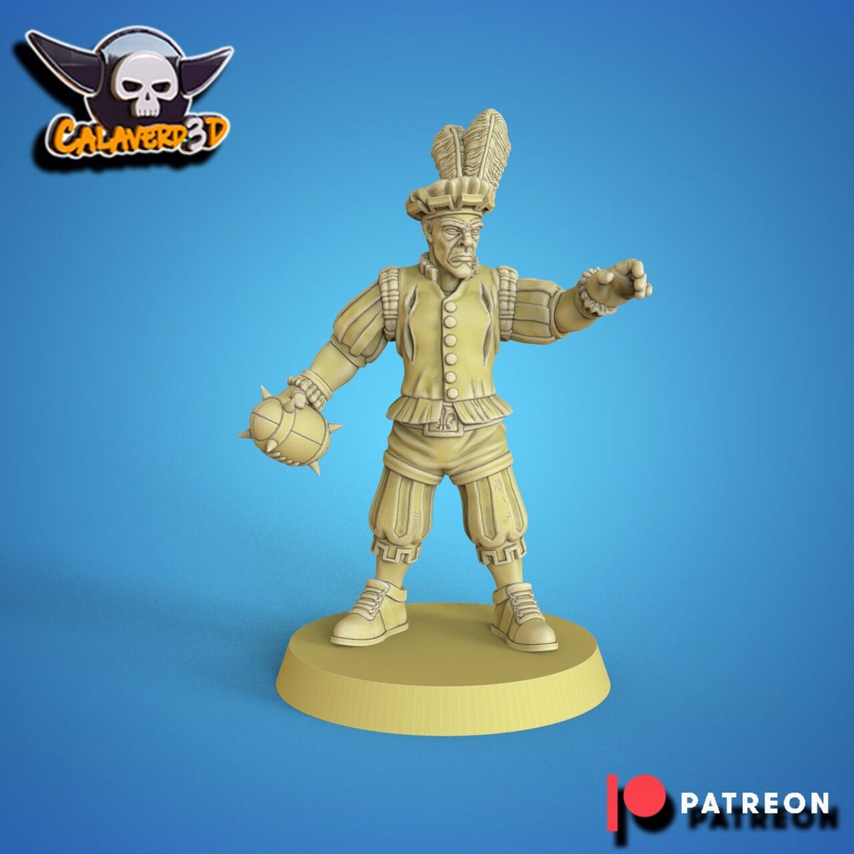 Imperial Nobility Calcio Storico Fantasy Football Team - Calaverd