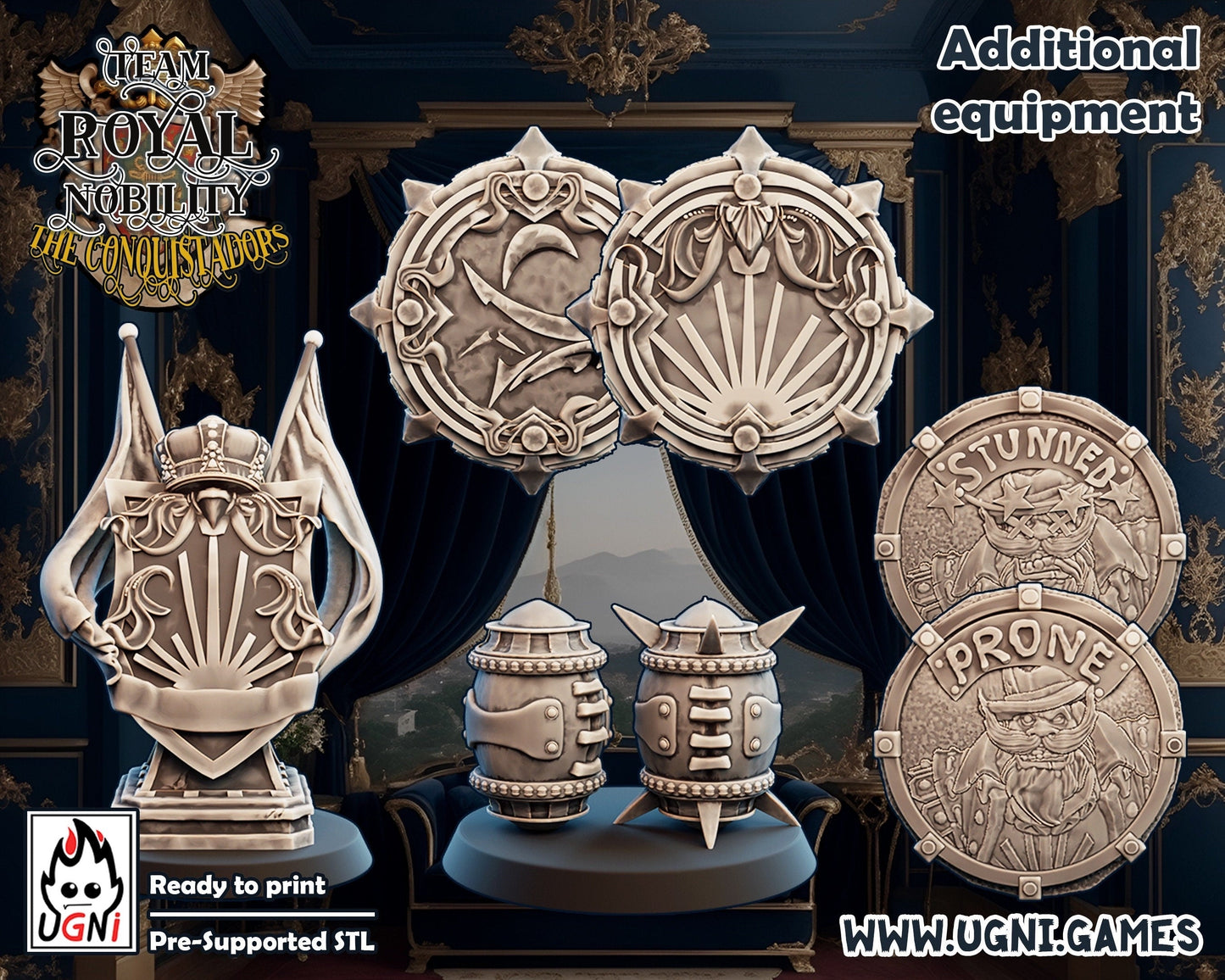 Nobility Fantasy Football Team -  Conquistadors - UGNI