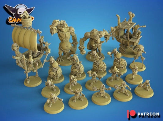 Snotlings pirates  Fantasy Football Team - Calaverd