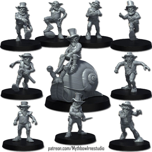 Goblin Fantasy Football Team  - RN Studios Mythbowl Korrigans