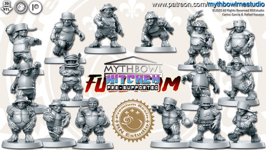 Halfling Kitchen Fantasy Football Team  - RN Studios Mythbowl