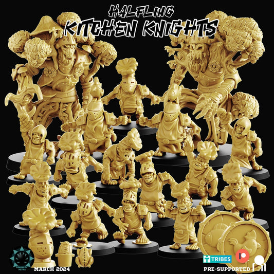 Halflings ‘the kitchen Knights' Fantasy Football Team  - ROP