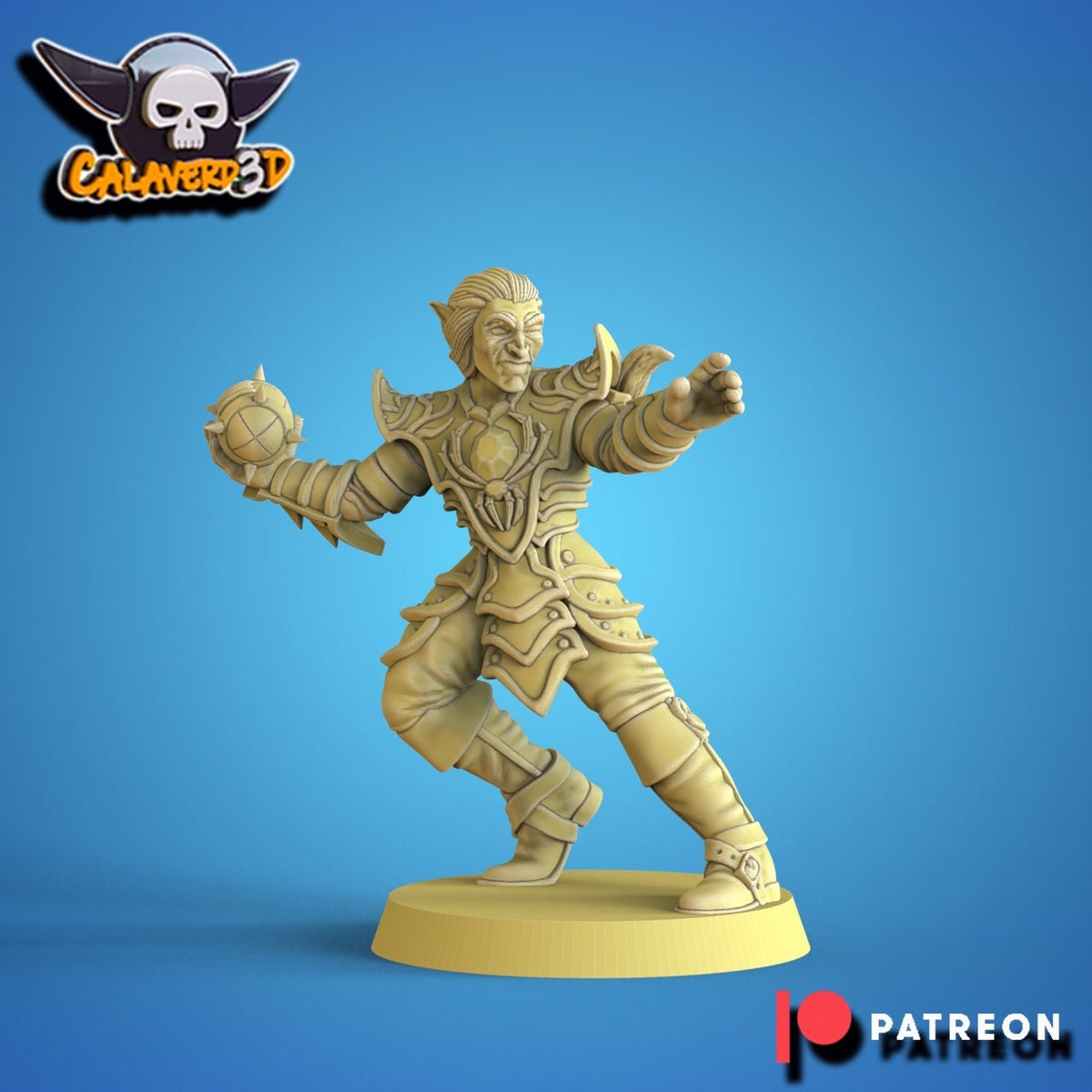 Drow Dark Elves Fantasy Football Team - Calaverd