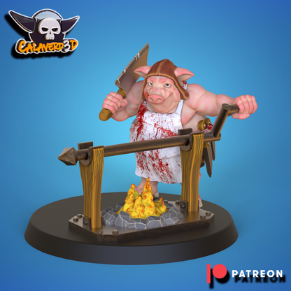 Porkos star player #50 Chef Calaverd