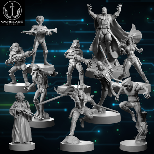 March 2026 Collection - Star Wars Legion Shatterpoint compatible Warblade