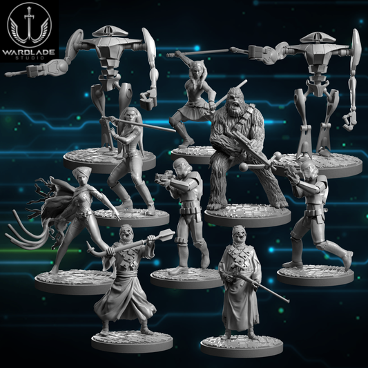 April 2026 Collection - Star Wars Legion Shatterpoint compatible Warblade