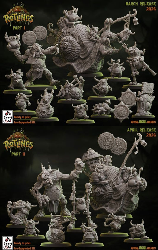 Snotling Team "The Rotlings" Fantasy Football Team Ugni