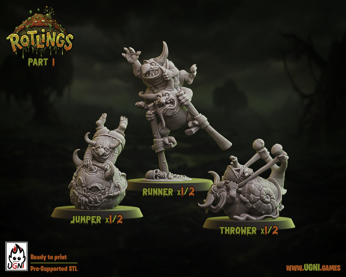 Snotling Team "The Rotlings" Fantasy Football Team Ugni