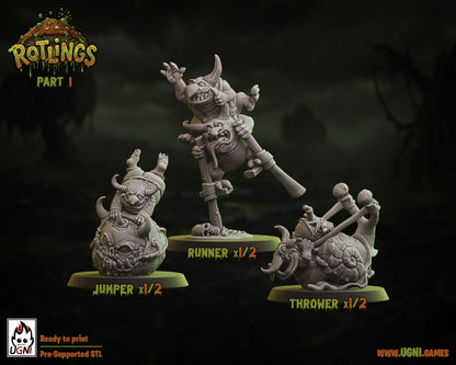 Snotling Team "The Rotlings" Fantasy Football Team Ugni