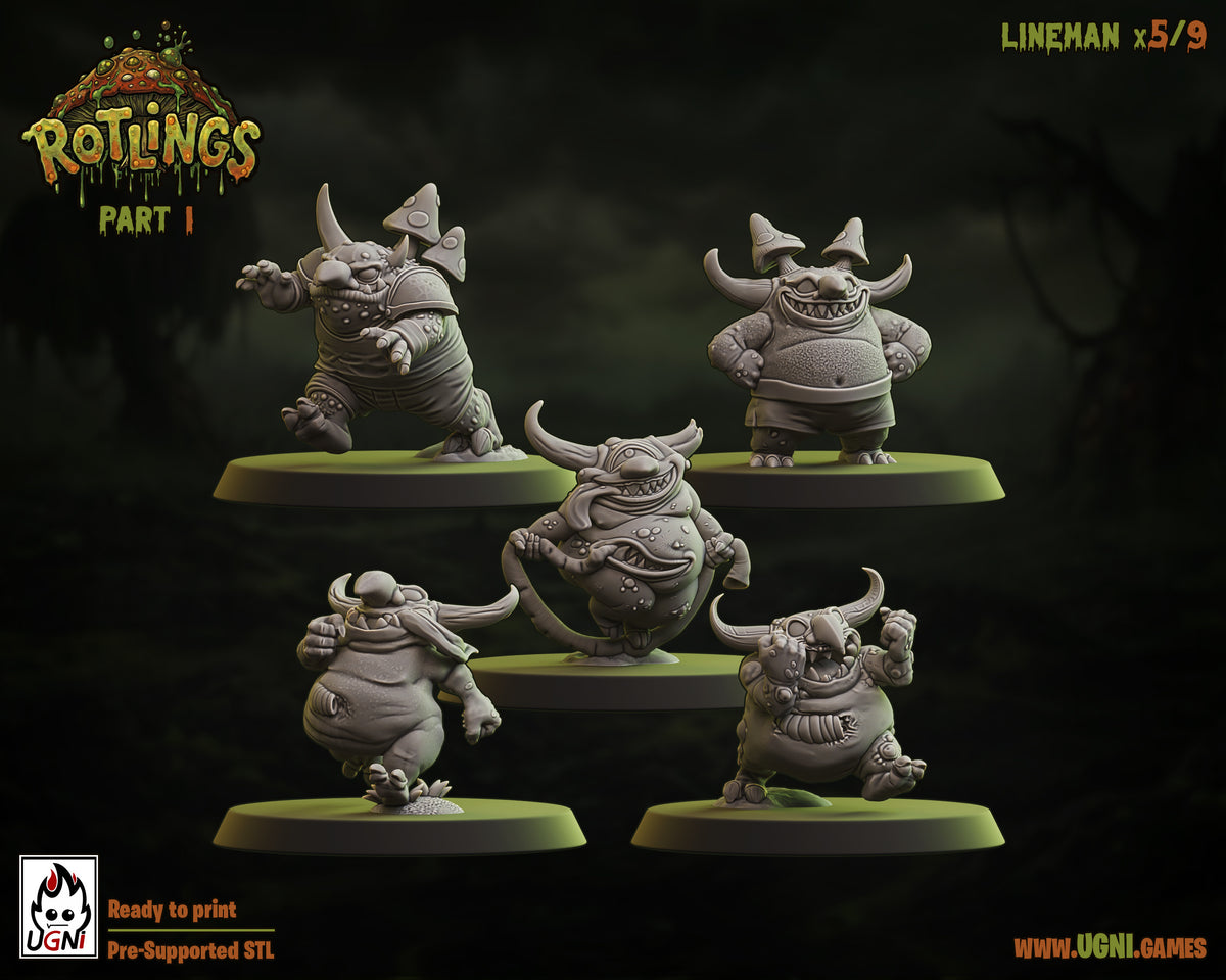 Snotling Team "The Rotlings" Fantasy Football Team Ugni