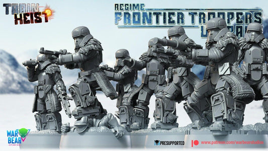 8 imp frontier troopers star wars rpg legion shatterpoint compatible - war bear
