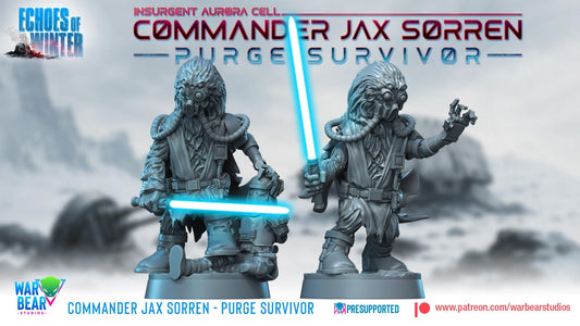 Commander jax sorren star wars legion shatterpoint compatible warbear