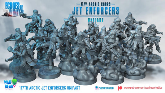 16 imperial arctic jet troopers star wars legion rpg shatterpoint compatible war bear