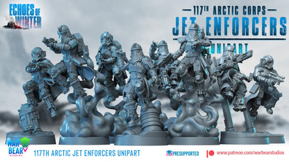 16 imperial arctic jet troopers star wars legion rpg shatterpoint compatible war bear