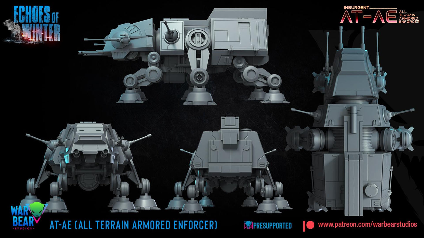Insurgent at-ae (armored enforcer) star wars rpg legion shatterpoint war bear
