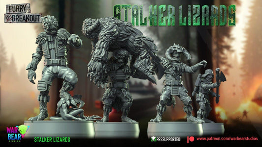 4 stalker trandoshan proxy star wars legion rpg shatterpoint compatible warbear