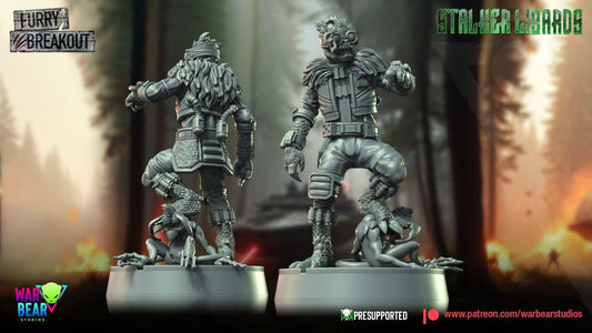 4 stalker trandoshan proxy star wars legion rpg shatterpoint compatible warbear