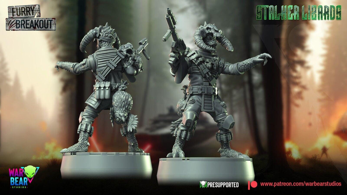 4 stalker trandoshan proxy star wars legion rpg shatterpoint compatible warbear