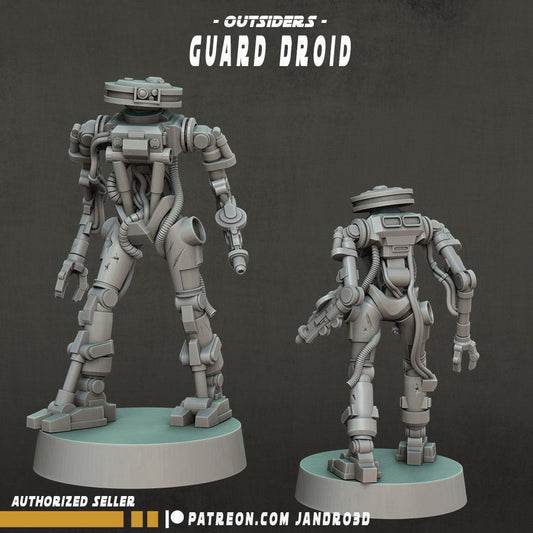 Outsiders guard droid - star wars legion compatible - jandro3d