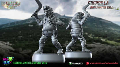 6 x rebel guerrilla infiltrator cell vol 2 proxy star wars legion shatterpoint compatible warbear