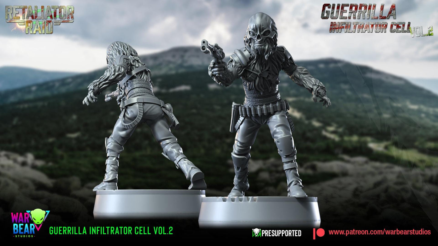 6 x rebel guerrilla infiltrator cell vol 2 proxy star wars legion shatterpoint compatible warbear