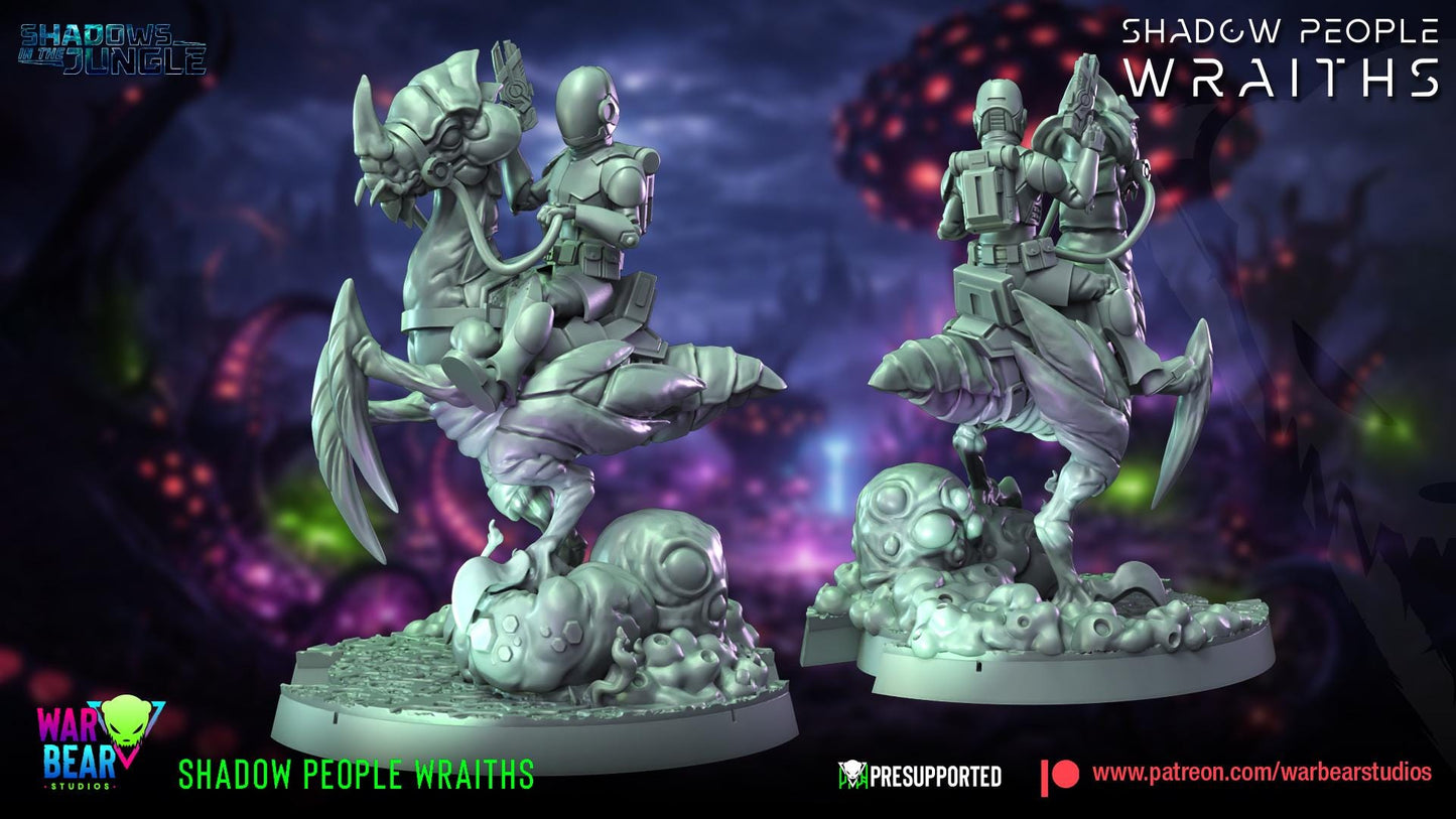4 shadow people wraith rides star wars legion shatterpoint compatible war bear