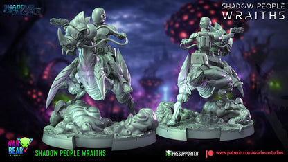 4 shadow people wraith rides star wars legion shatterpoint compatible war bear