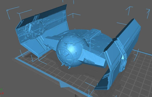Tie fighter  proxy - star wars legion shatterpoint compatible warblade