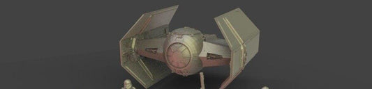 Tie fighter  proxy - star wars legion shatterpoint compatible warblade
