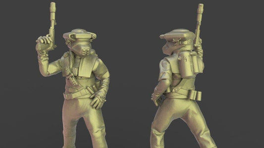 Boushh proxy - star wars legion shatterpoint compatible warblade