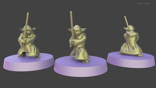 Jedi yoda proxy - star wars legion shatterpoint compatible warblade