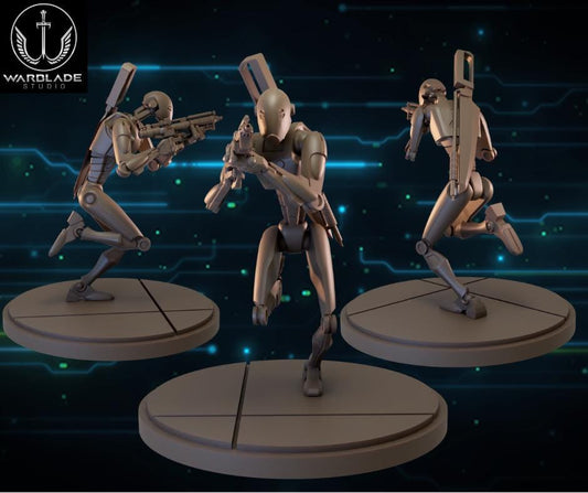 2 x bx commando droid proxy - star wars legion shatterpoint compatible warblade