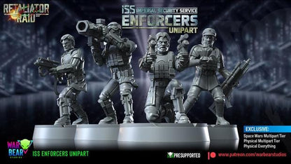 8 x isbs enforcers proxy star wars legion shatterpoint compatible warbear