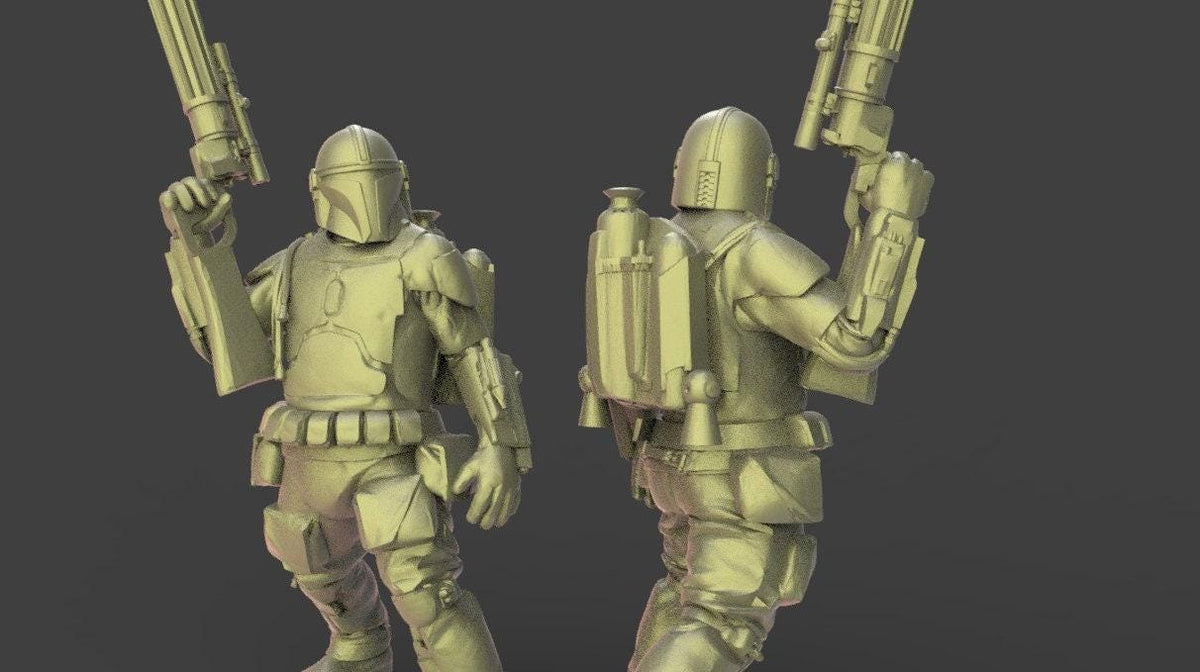 Mandalorian b proxy - star wars legion shatterpoint compatible warblade