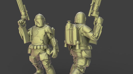 Mandalorian b proxy - star wars legion shatterpoint compatible warblade