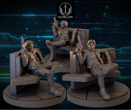 Cantina han solo proxy - star wars legion shatterpoint compatible warblade
