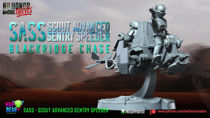 2 x sass scout advanced sentry speeder star wars legion rpg compatible warbear