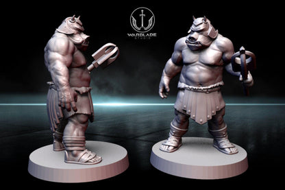13 x gamorrean proxy - star wars legion shatterpoint compatible warblade