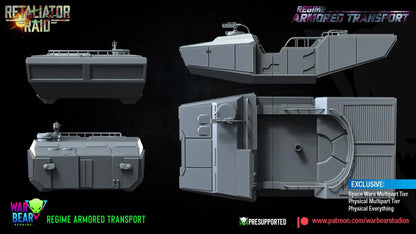 Imperial armoured transport star wars legion rpg shatterpoint compatible warbear