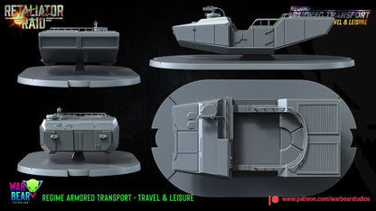 Regime (imperial) armored transport star wars legion rpg shatterpoint compatible warbear