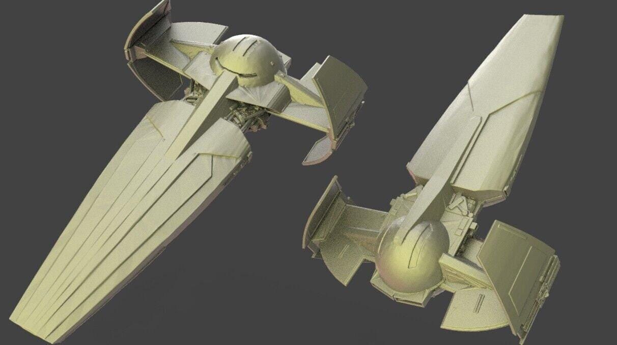 Tie fighter b proxy - star wars legion shatterpoint compatible warblade