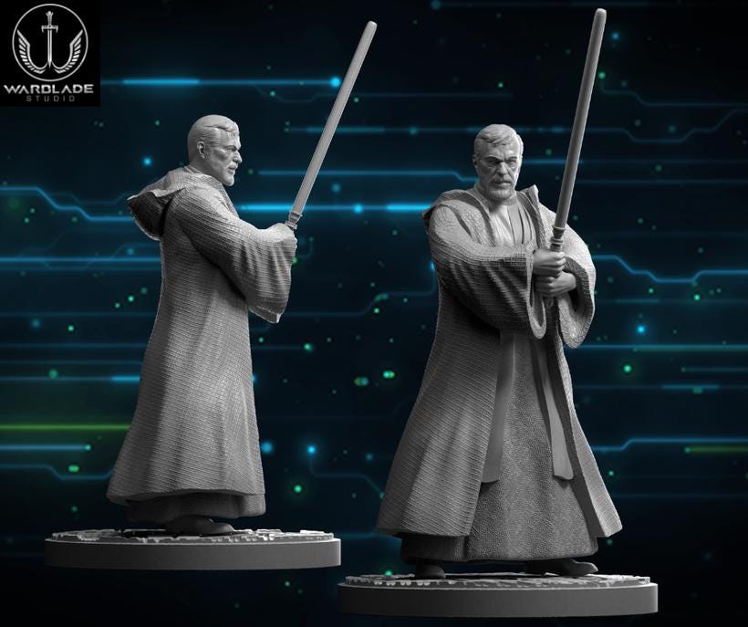 Ben kenobi proxy - star wars rpg legion shatterpoint compatible warblade